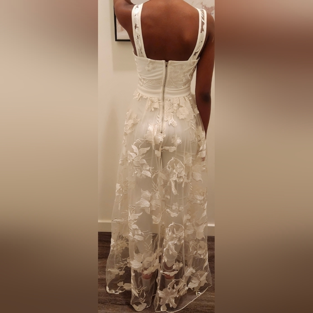 Fashion Nova Love And Lace Jumpsuit - Picture 3 of 8